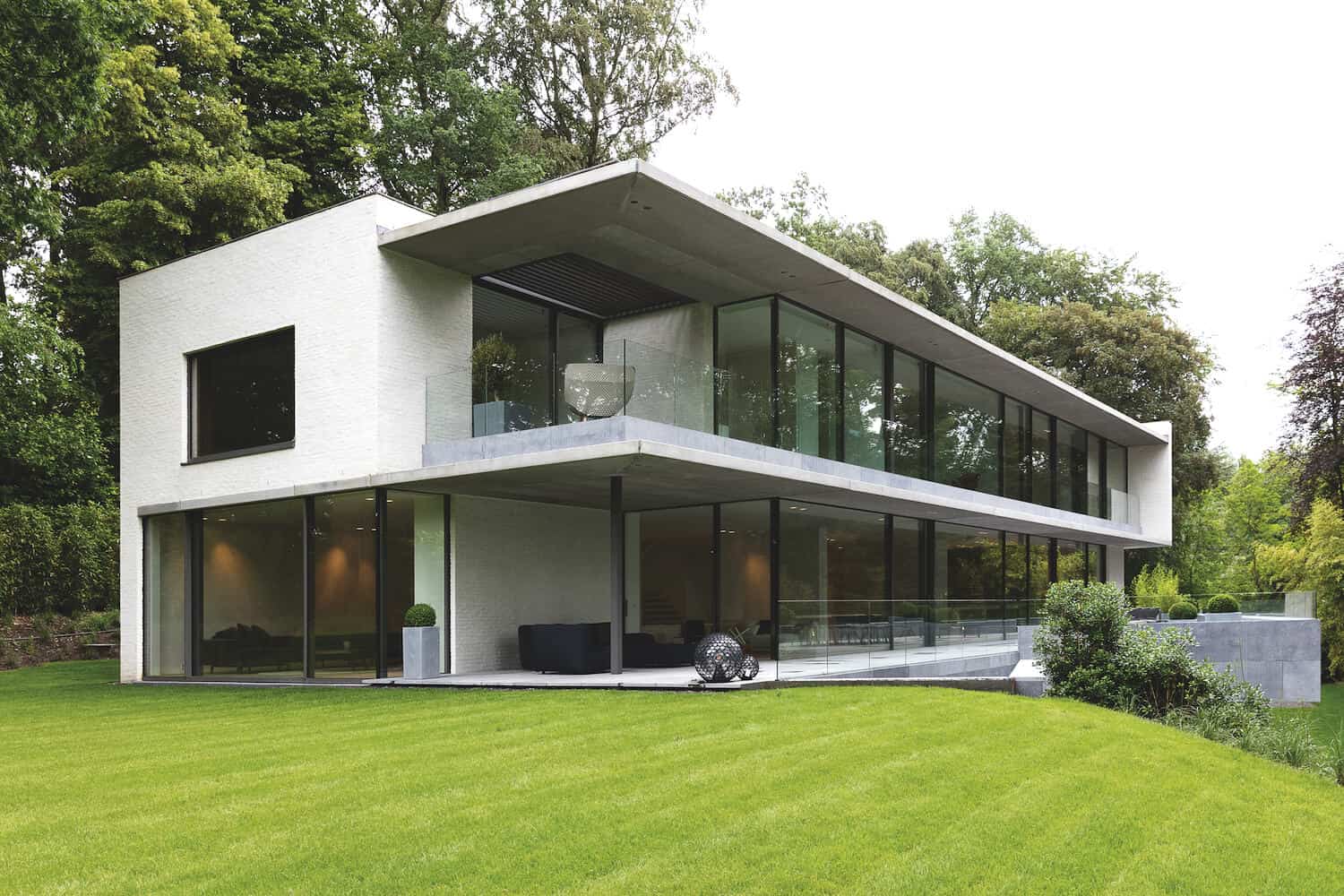 Hi-Finity modern stone home